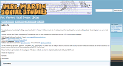 Desktop Screenshot of martinsocialstudies.com